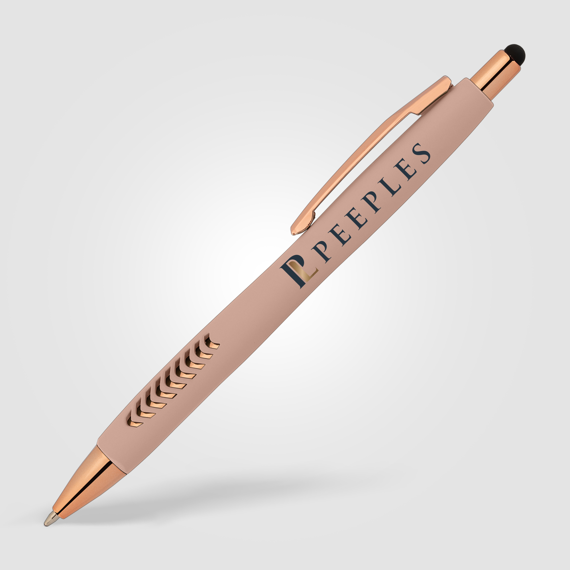 Avalon Softy Rose Gold Designer Pen w/ Stylus 7