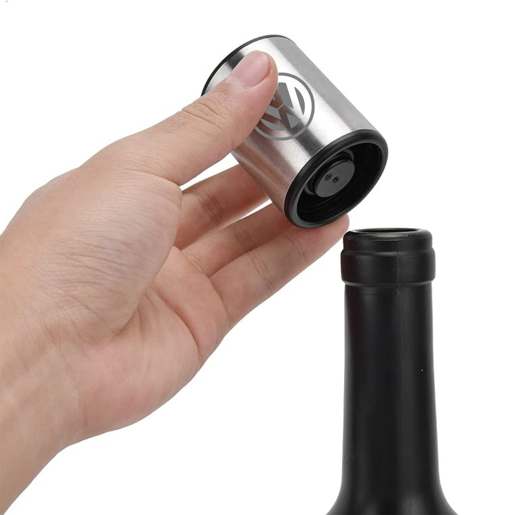 WineVault Stainless Steel Mini Wine Stopper 2