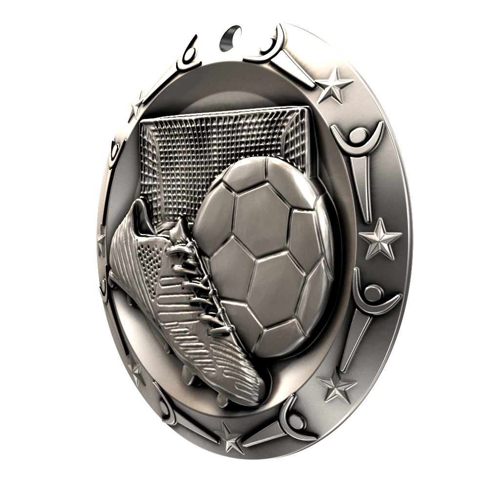 Soccer World Class Medallion (3") 4