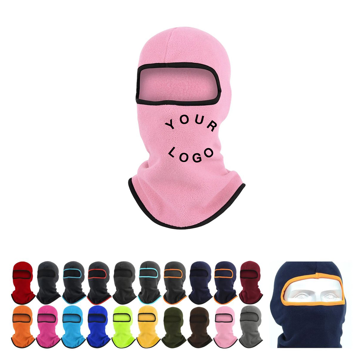 Polyester Cold Weather Sports Balaclava 21