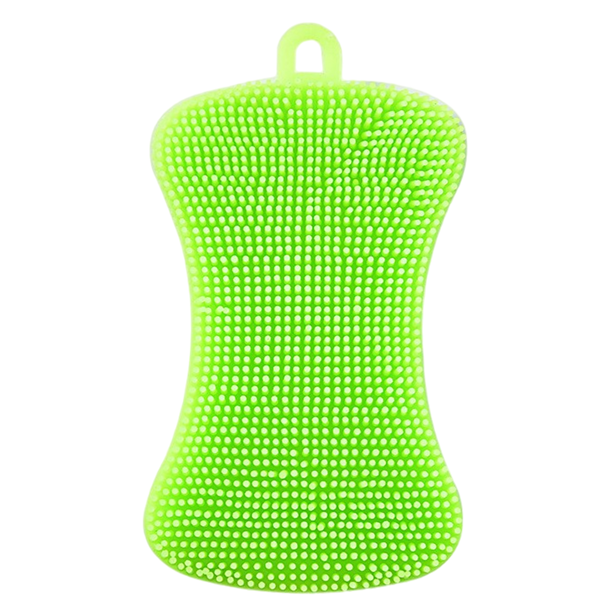 Silicone Dish Scrubber with Soap Holder 2