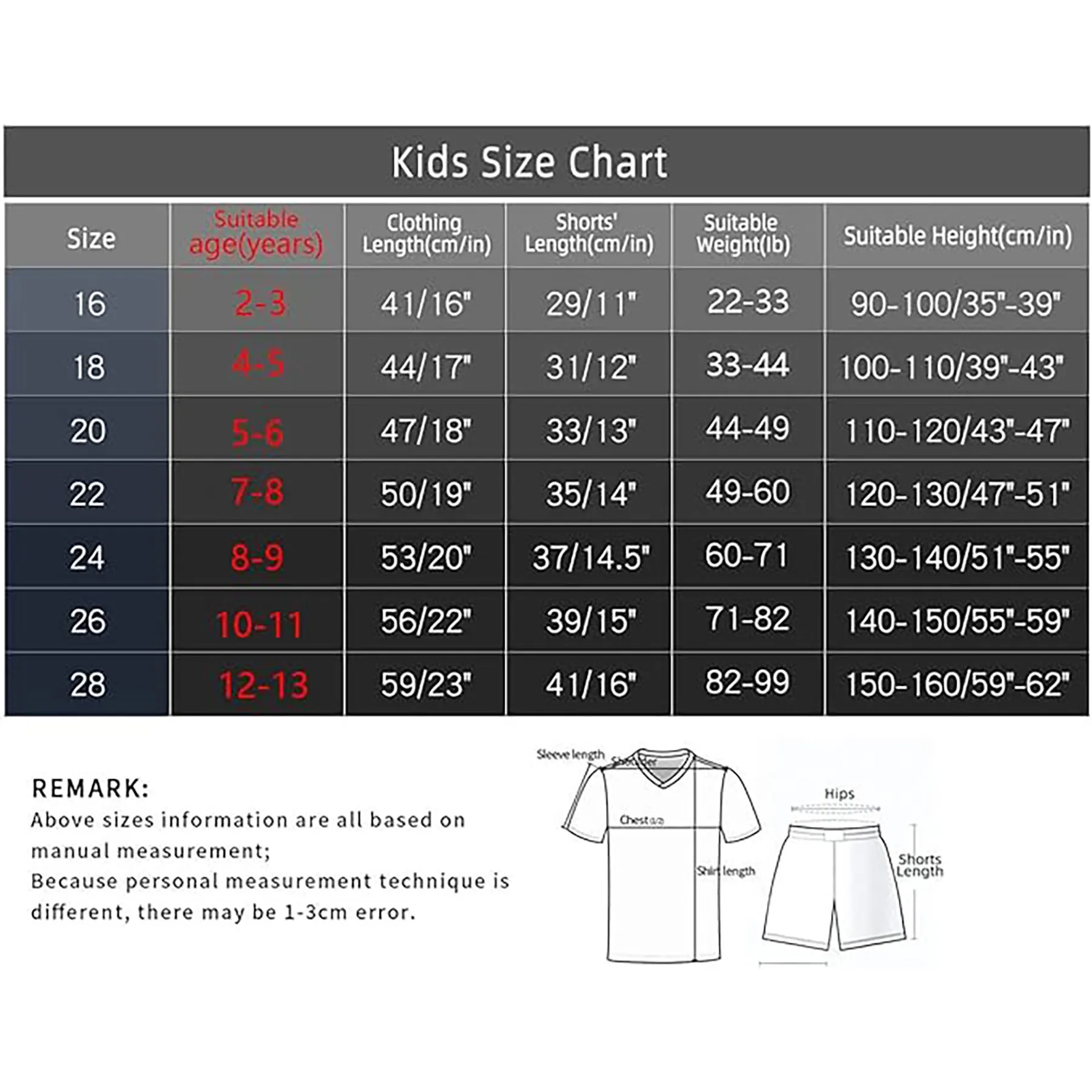 Children's Soccer Jersey 3