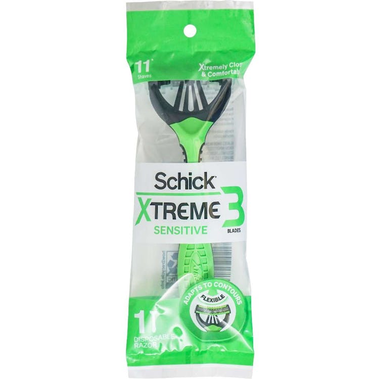 Schick Xtreme3 Sensitive Razor Triple Blade 1