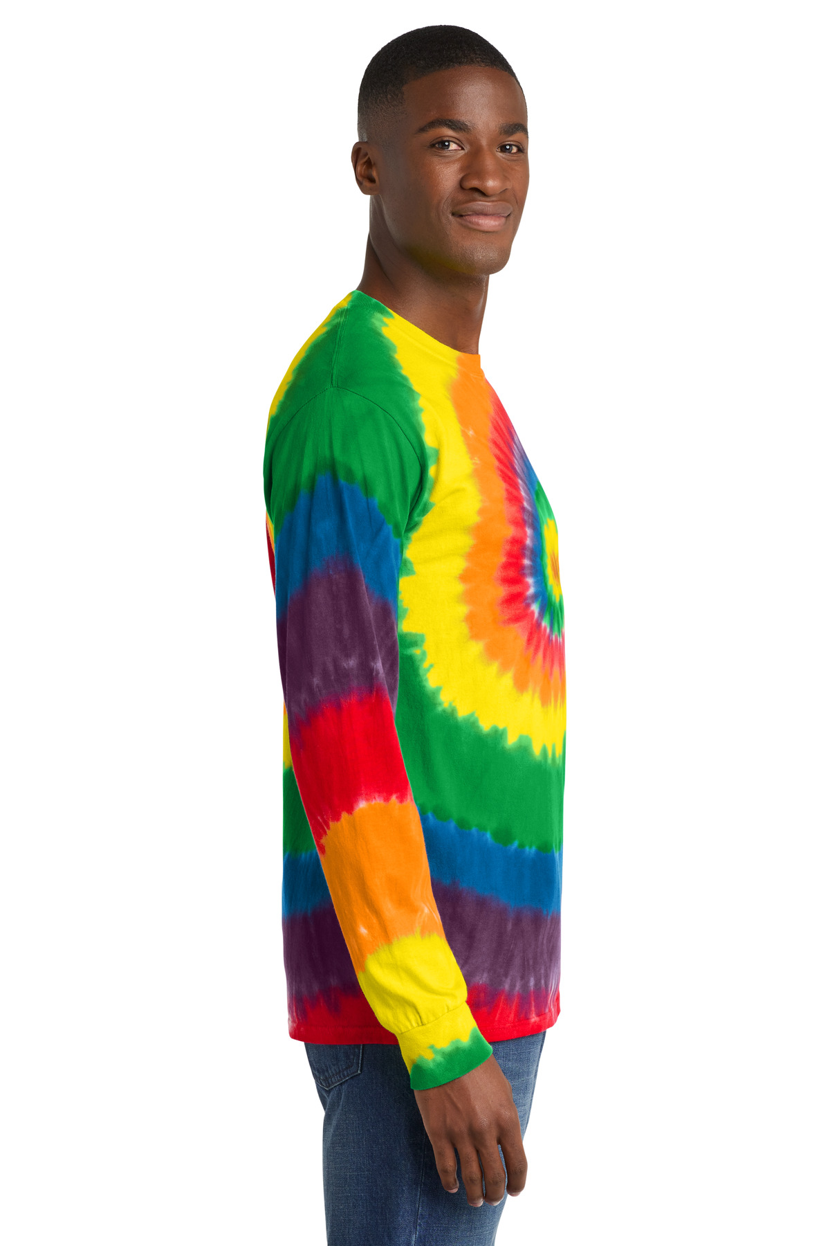 Port & Co Tie-Dye Long Sleeve Tee. PC147LS 21