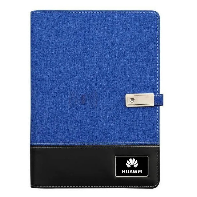 Diary Notebook w/ 8000mAh Wireless Power Bank & 16GB U Disk 10
