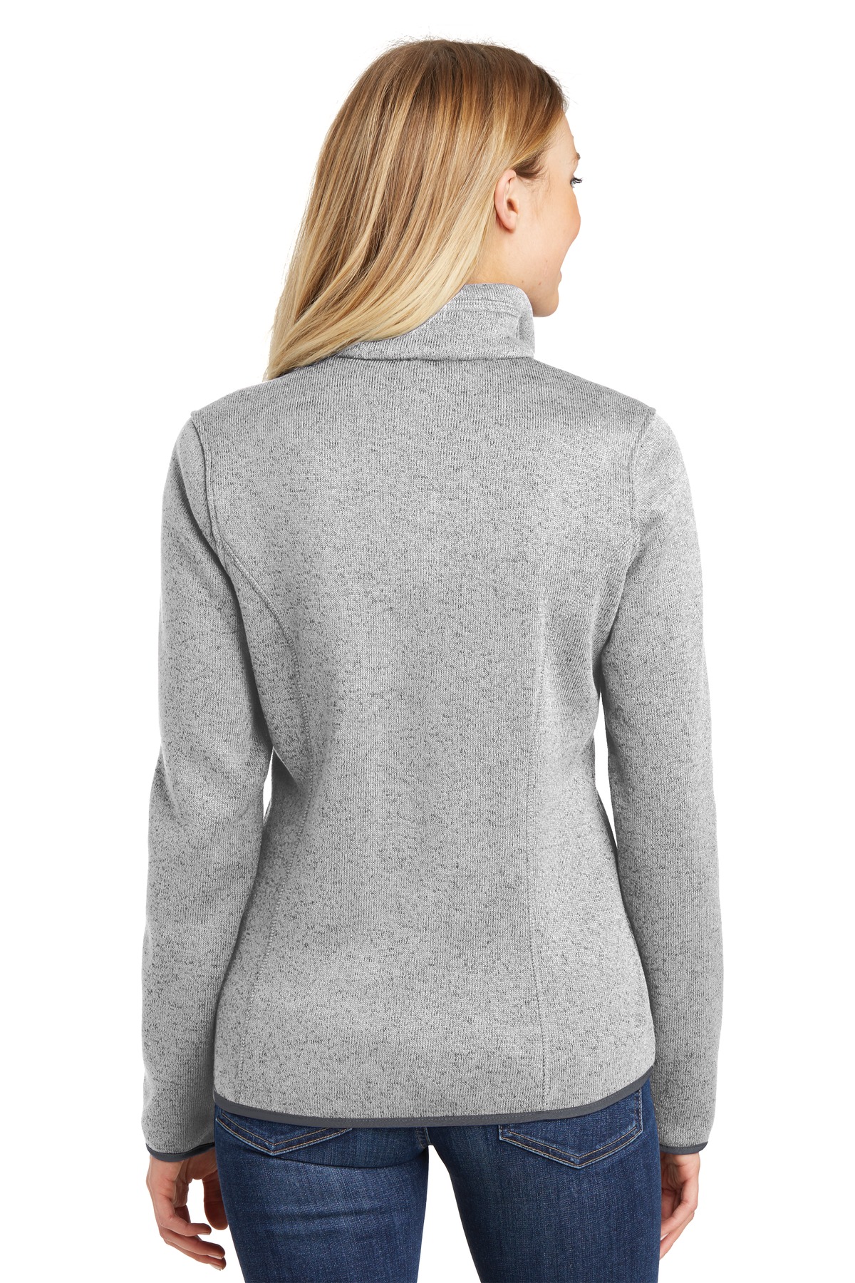 Port Authority Women's Sweater Fleece Jacket. L232 51