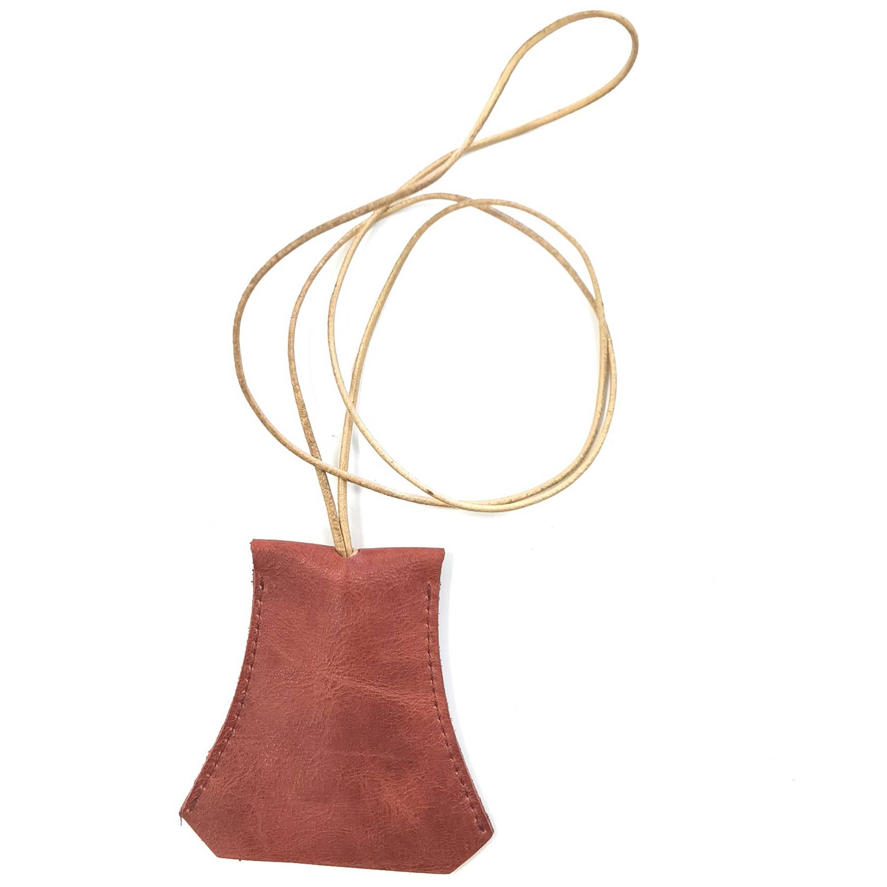 Genuine Leather Pull-out household halterneck key pouch 5