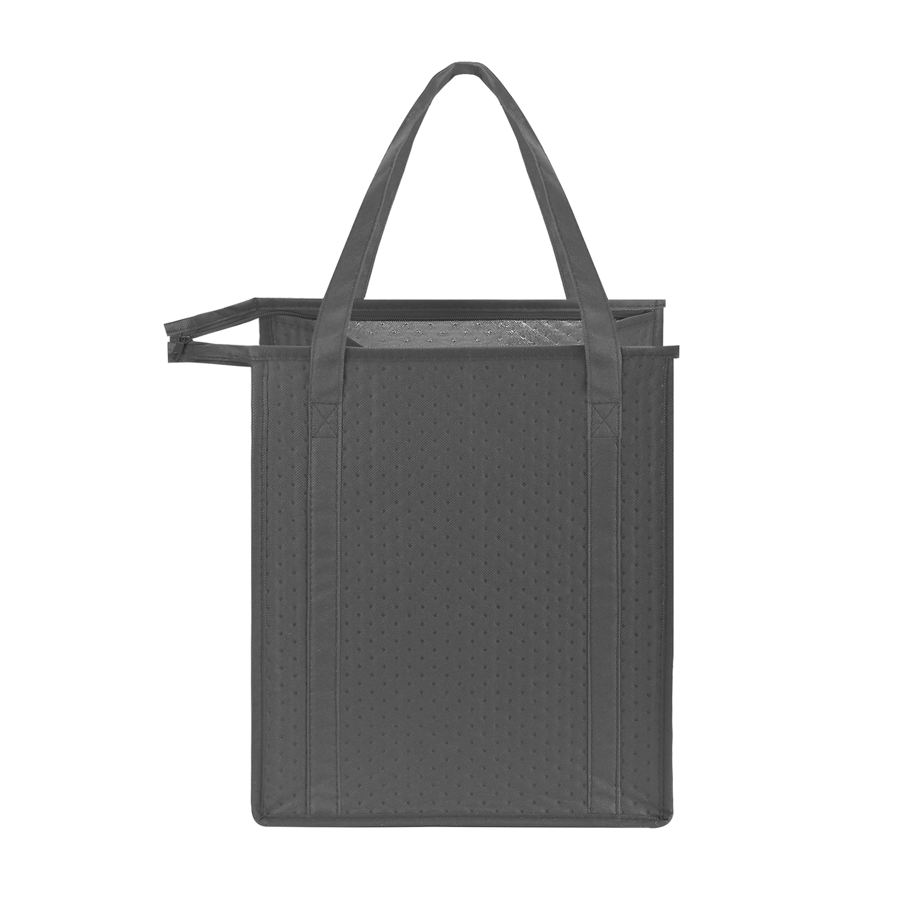 Non Woven Aluminum Foil Zipper Insulation Bag (13'' L x 15'' W x 10'' H) 10