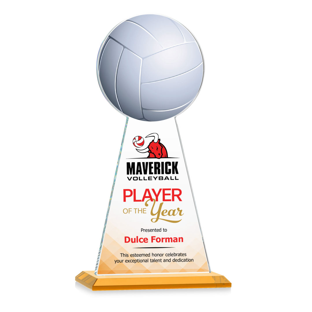 Edenwood Volleyball VividPrint™ Award - Amber 5