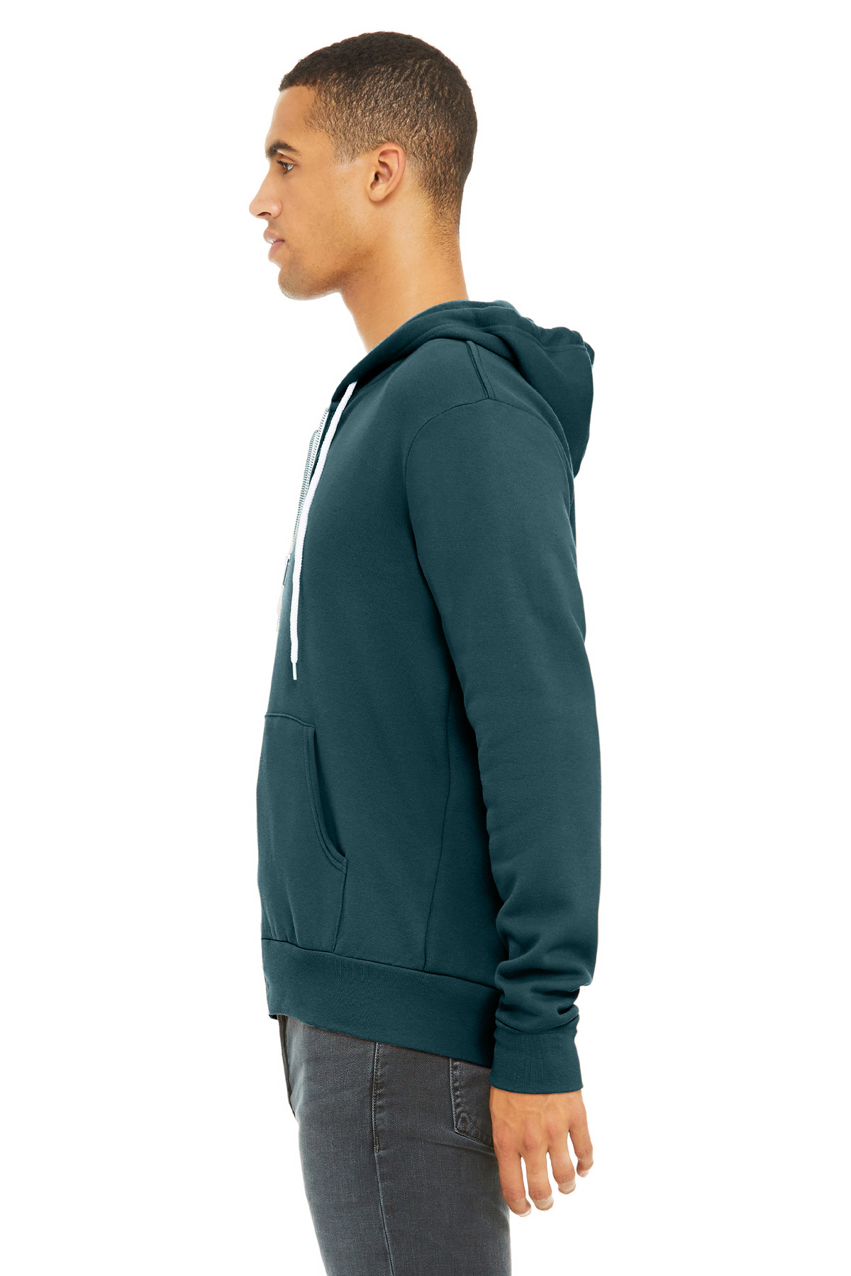BELLA+CANVAS Unisex Sponge Fleece Full-Zip Hoodie. BC3739 104