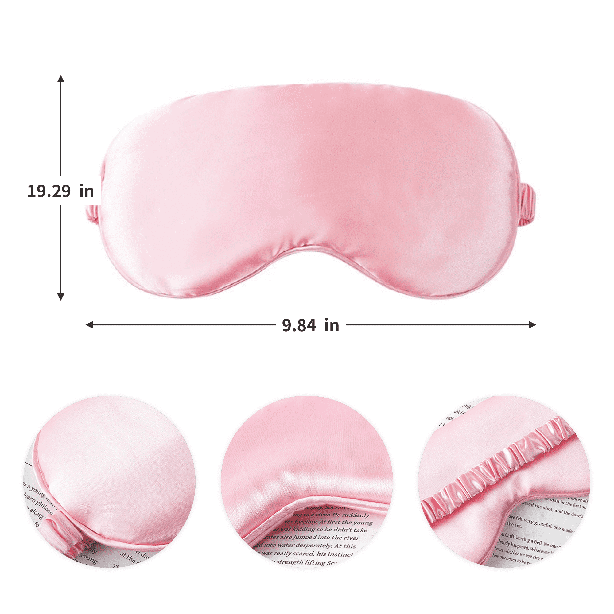 Silk Satin Sleeping Mask Eye Mask 12
