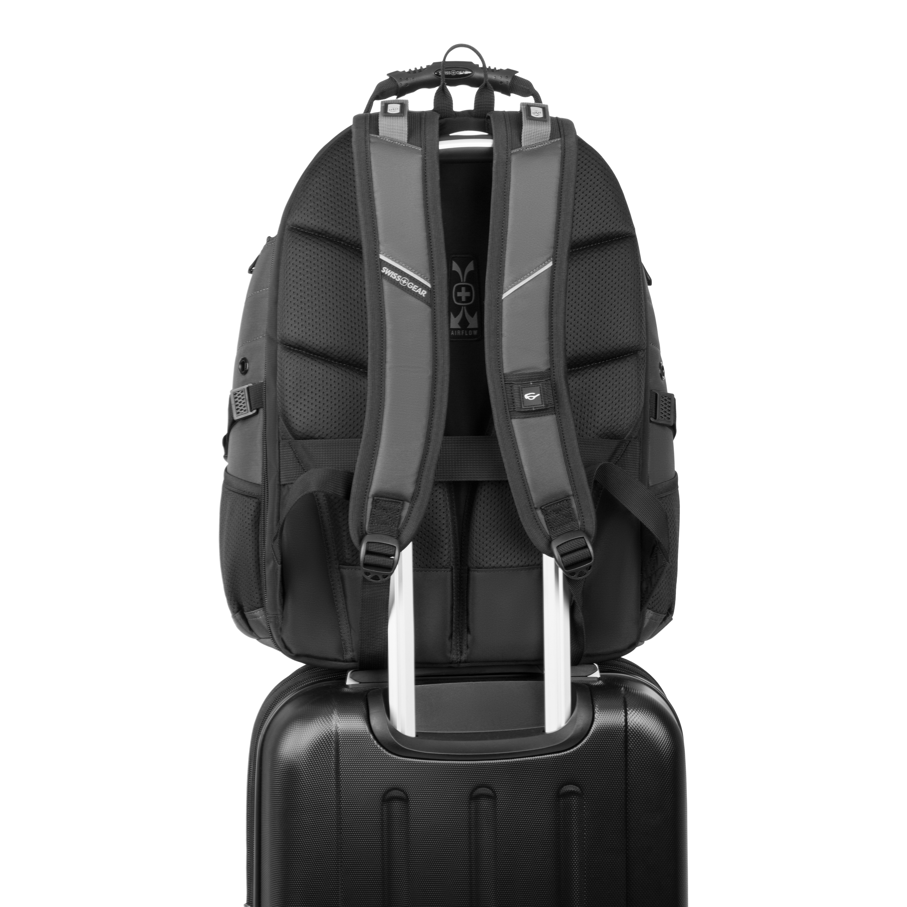 SWISSGEAR 5977 ScanSmart Dark Gray Laptop Backpack 12