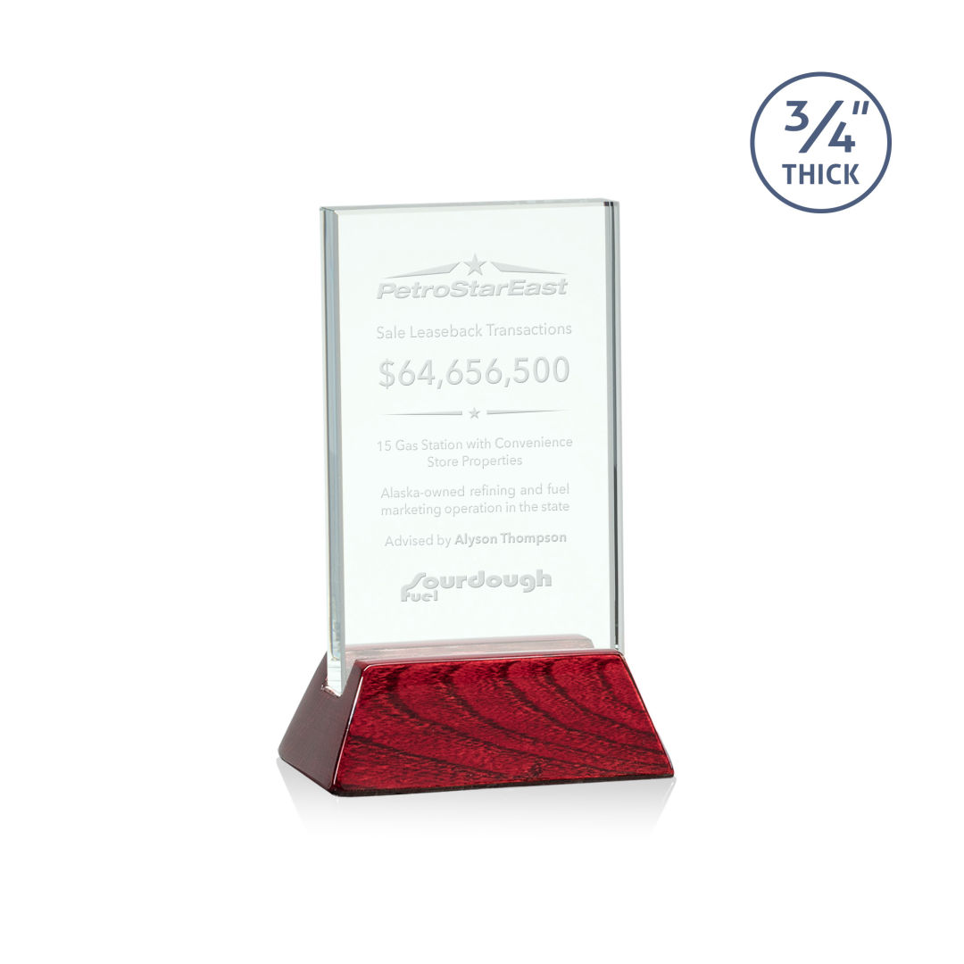 Walkerton Award - Jade/Rosewood (Vert) 9