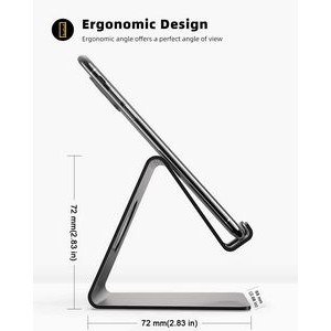 Desk Cell Phone Stand Holder Aluminum Phone Dock Cradle 2