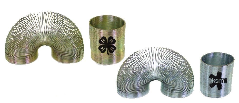 Metal Coil Puzzle Spring (1" Diam.) 1