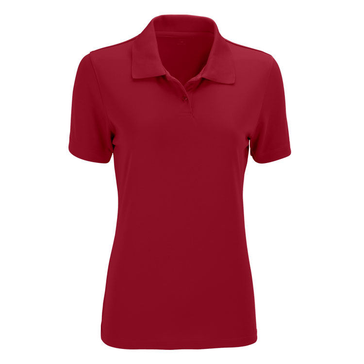Vansport Ladies Omega Solid Mesh Tech Polo 14