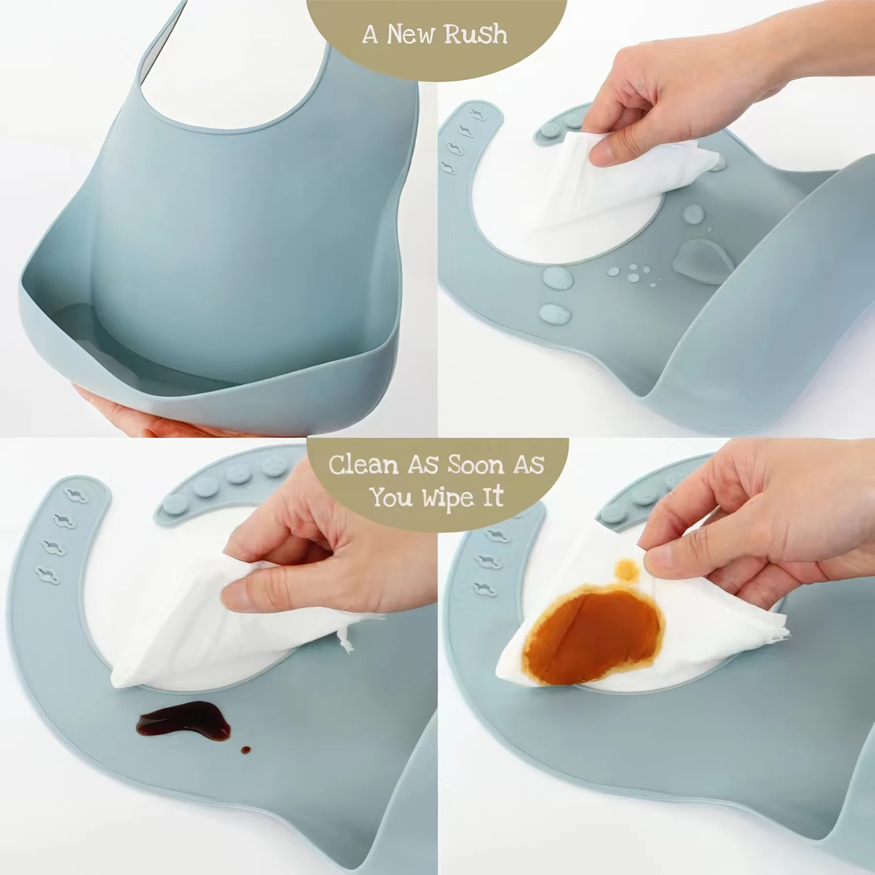 Silicone Baby Bib 4