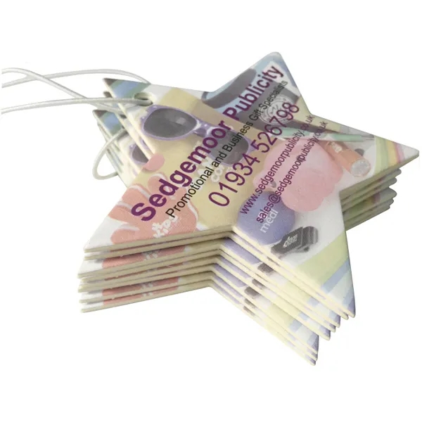 Star Shaped Paper Air Freshener 3