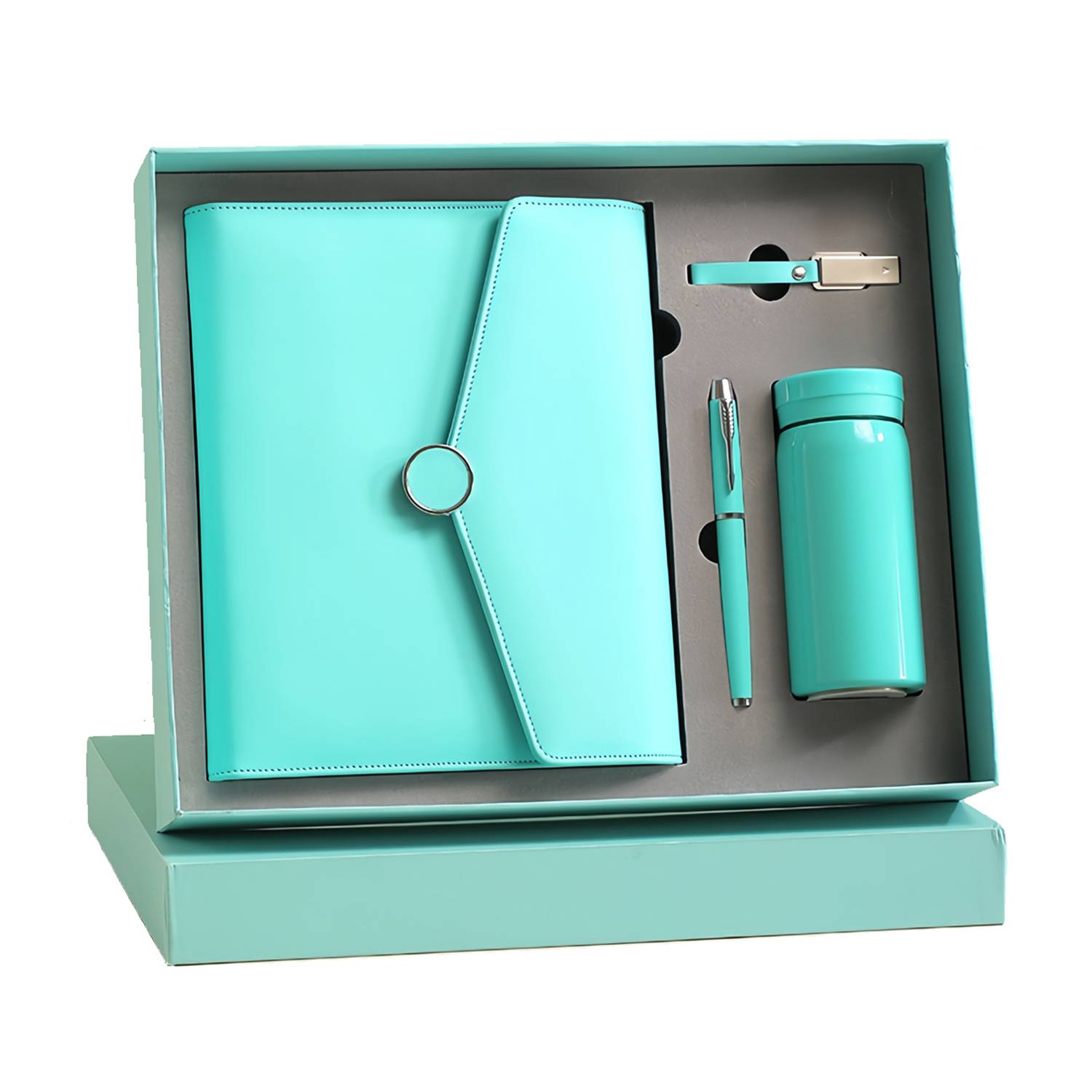 Notebook Gift Set With Wireless charging notepad/U disk 6