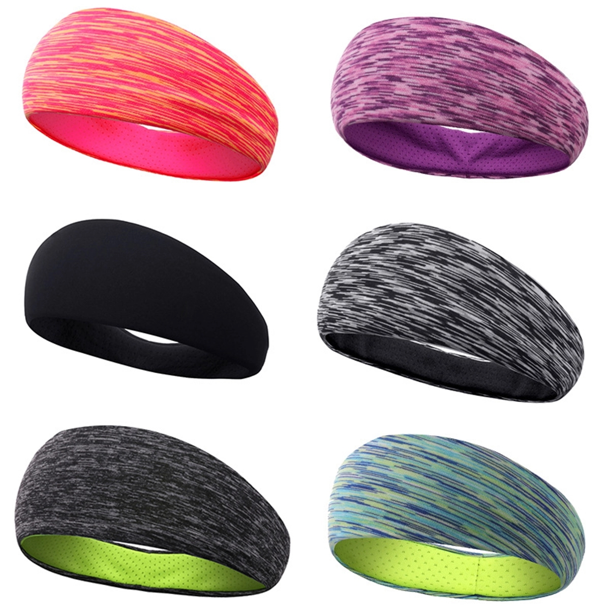 Men'S Headbands Sweat Workout Sweatbands 2