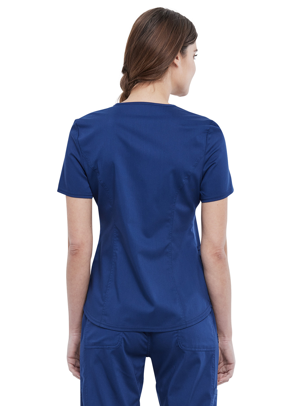 Cherokee - Workwear Revolution - Women's 2-Pocket V-Neck Top 1