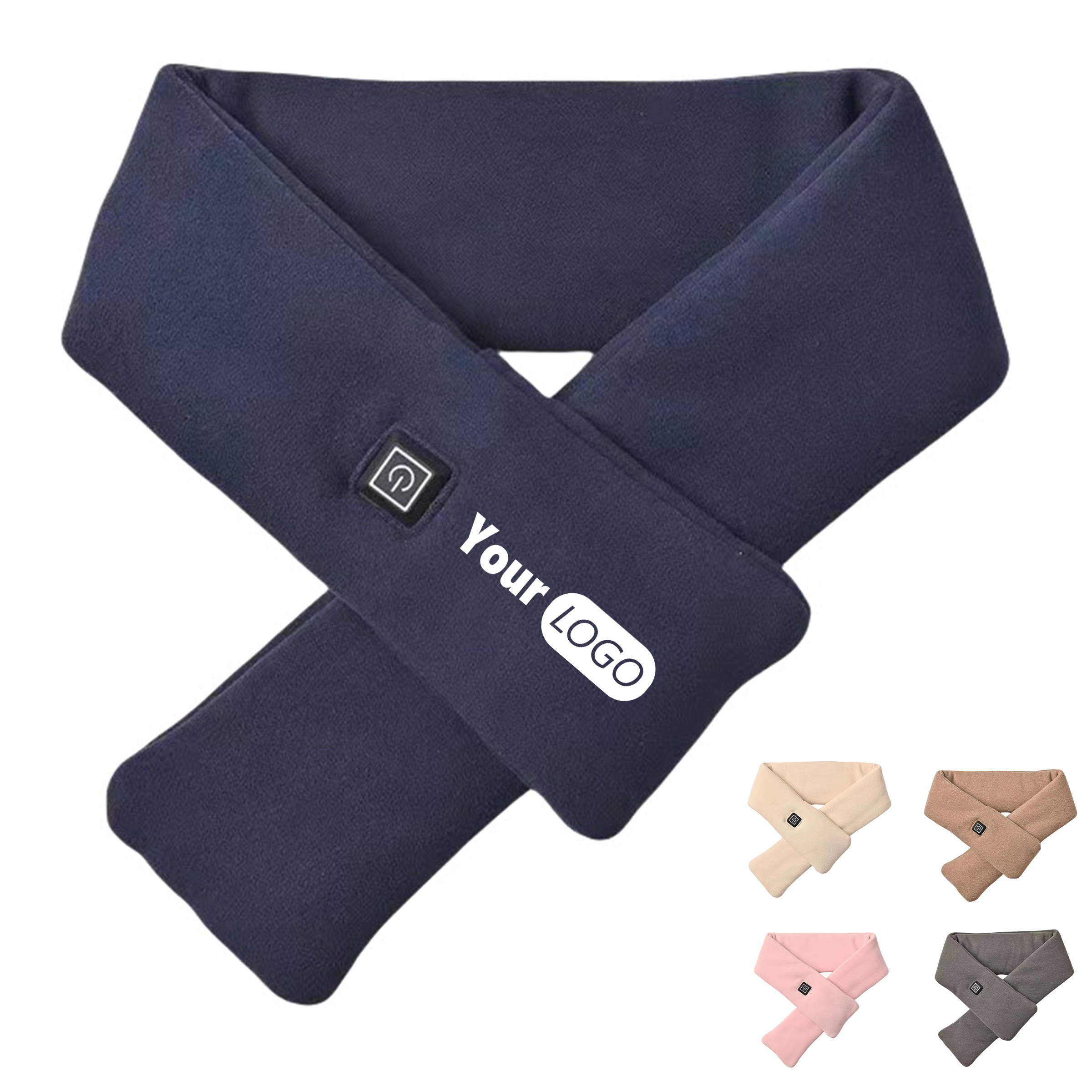 Cotton Winter Rechargeable Intelligent Heating Scarf 4