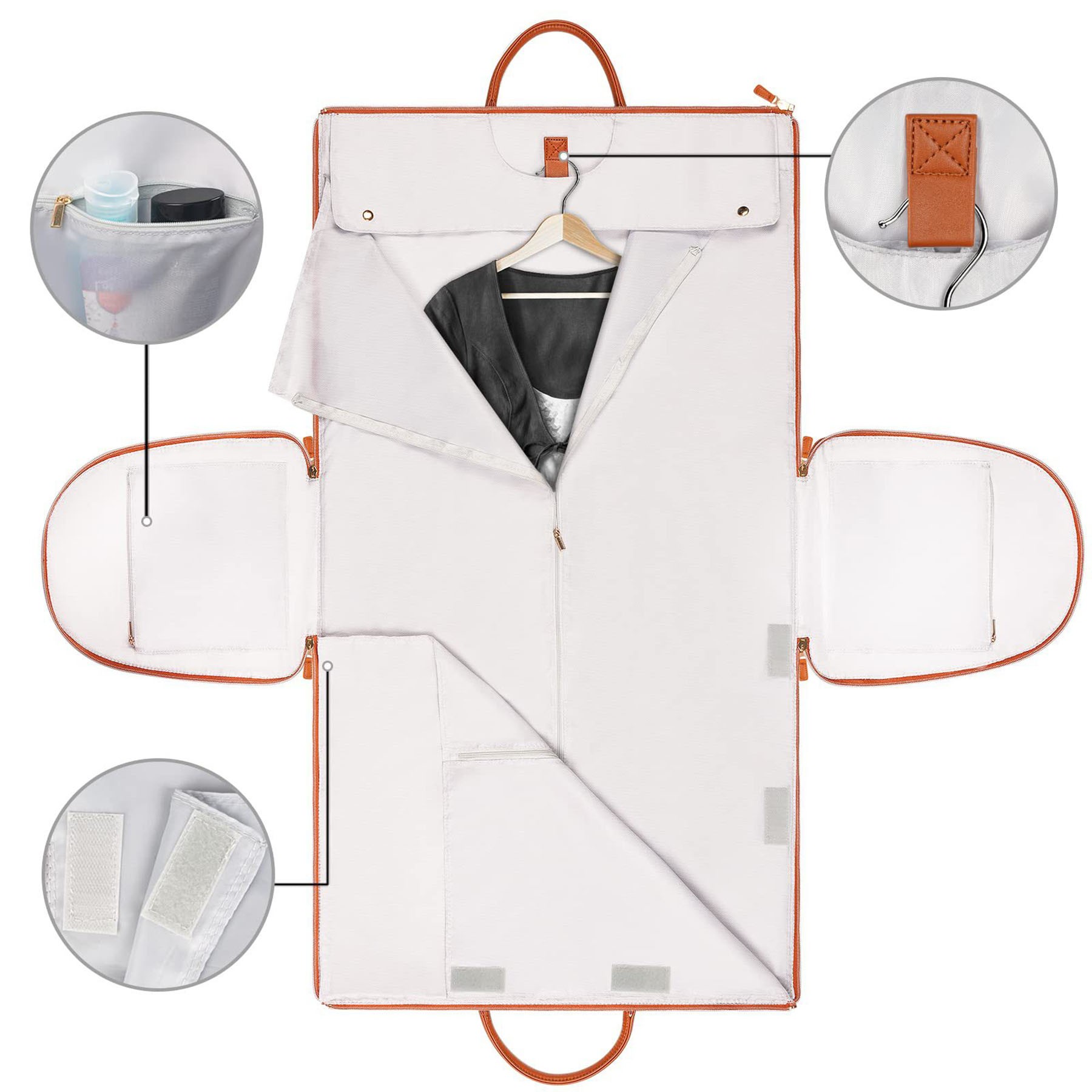Large Capacity Foldable Multifunction Travel Gym Luggage Bag 5
