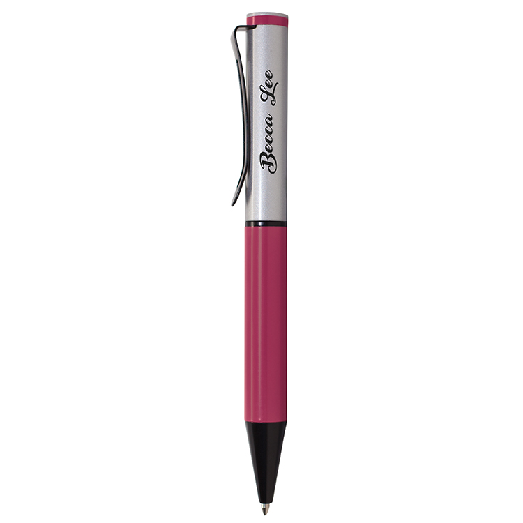 Iclip Twist Action Ballpoint Pen