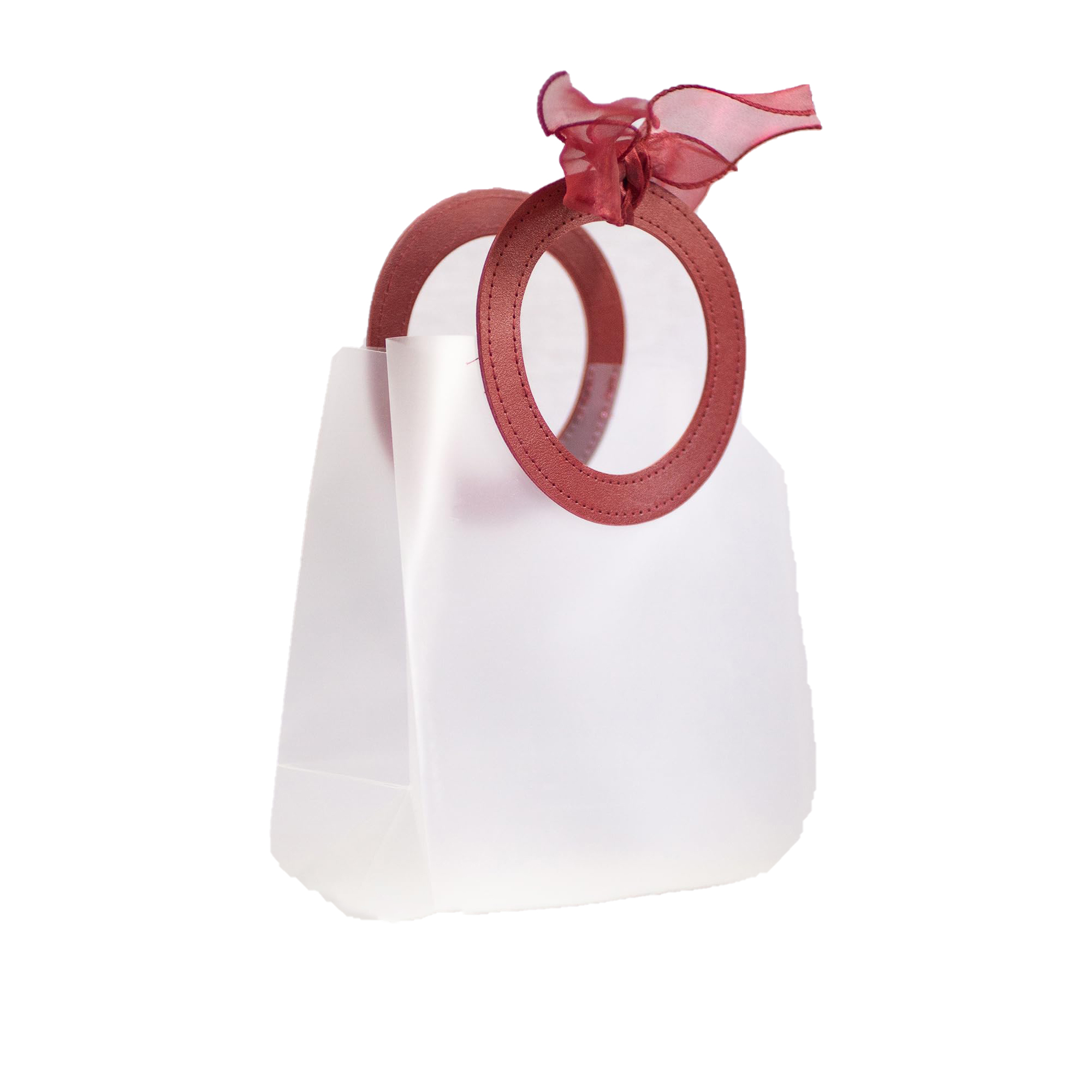 Transparent PP Frosted Plastic Gift Bag 3