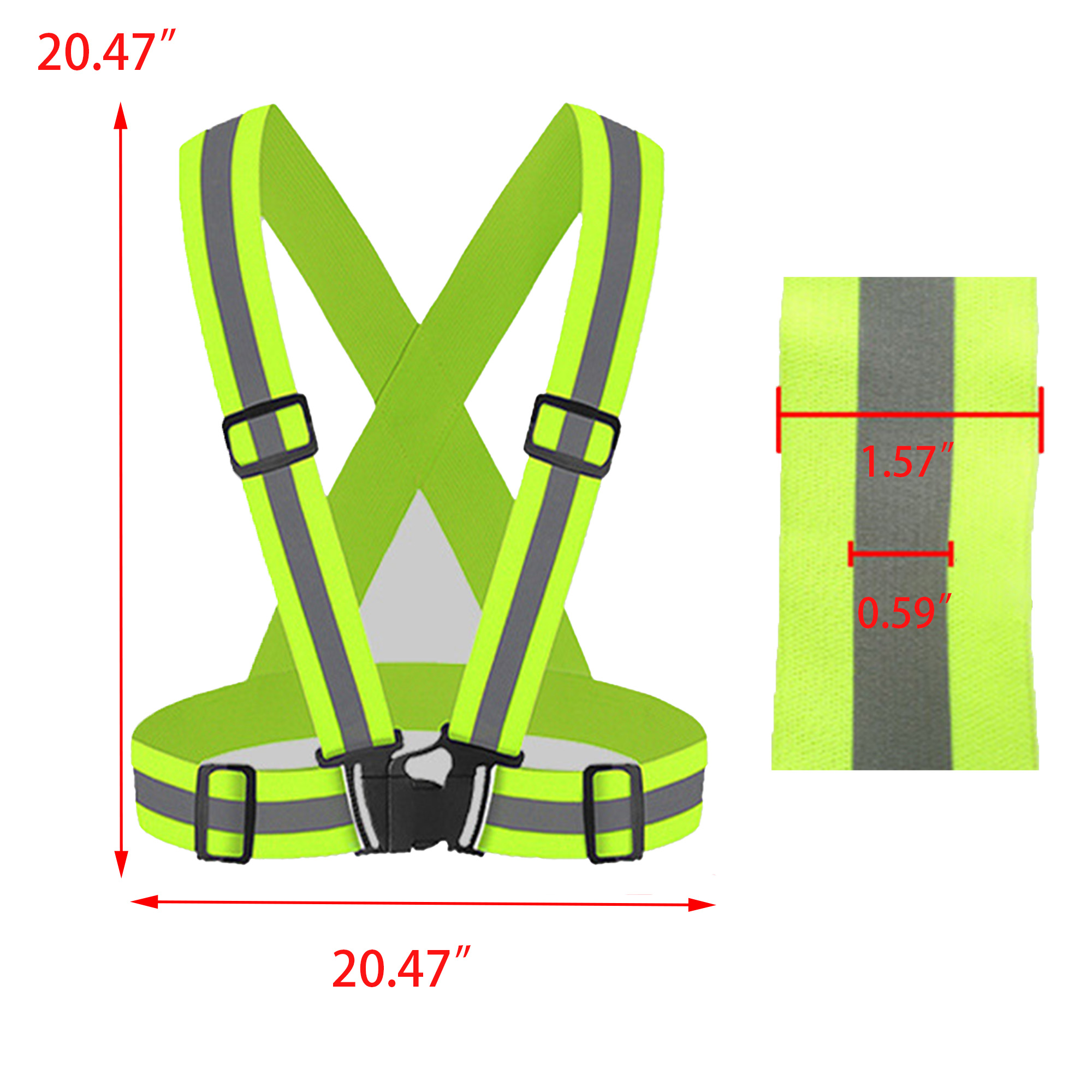 Comfortable Vest for Night Sports 3