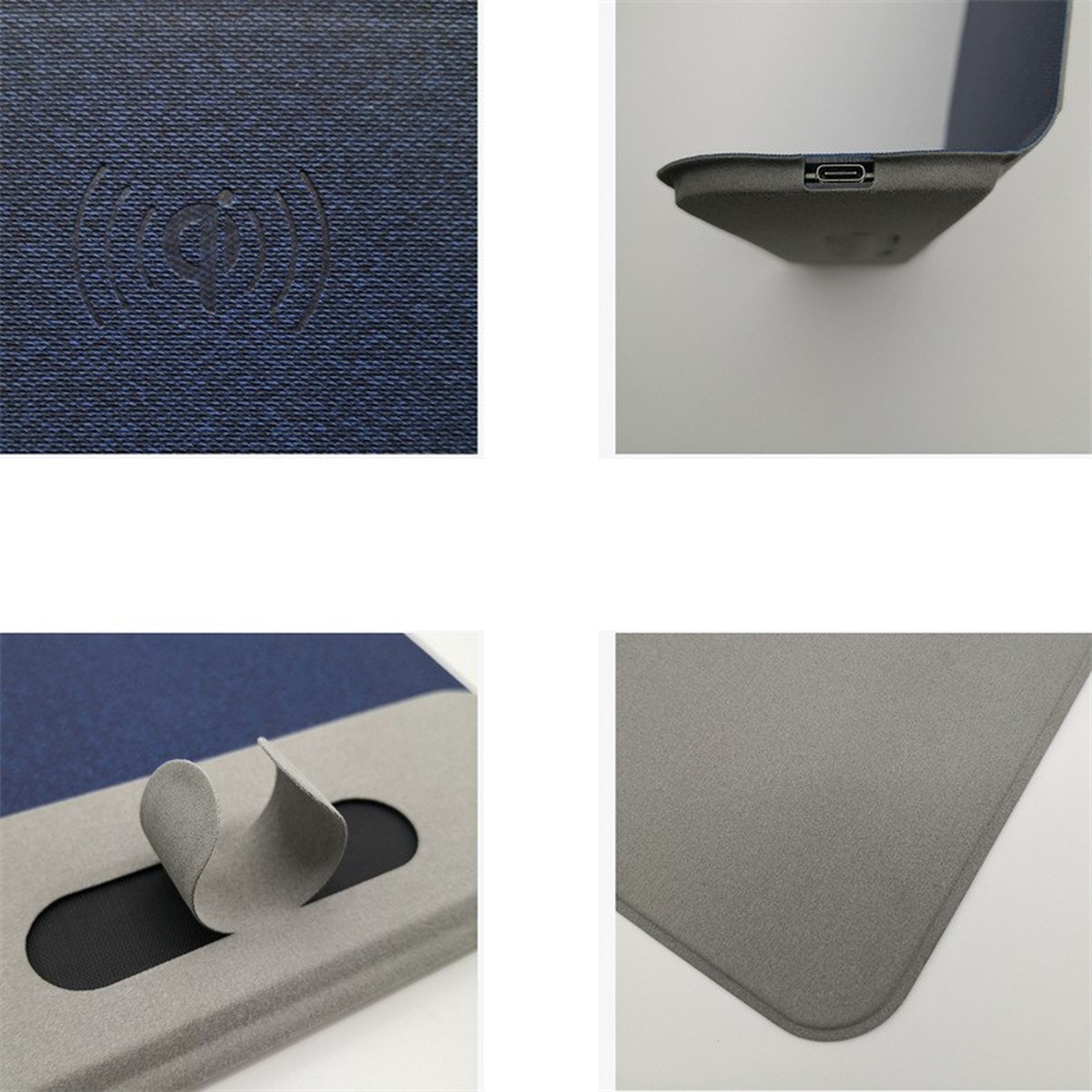 2 In 1 Mouse Pad With 15W Wireless Charger 8