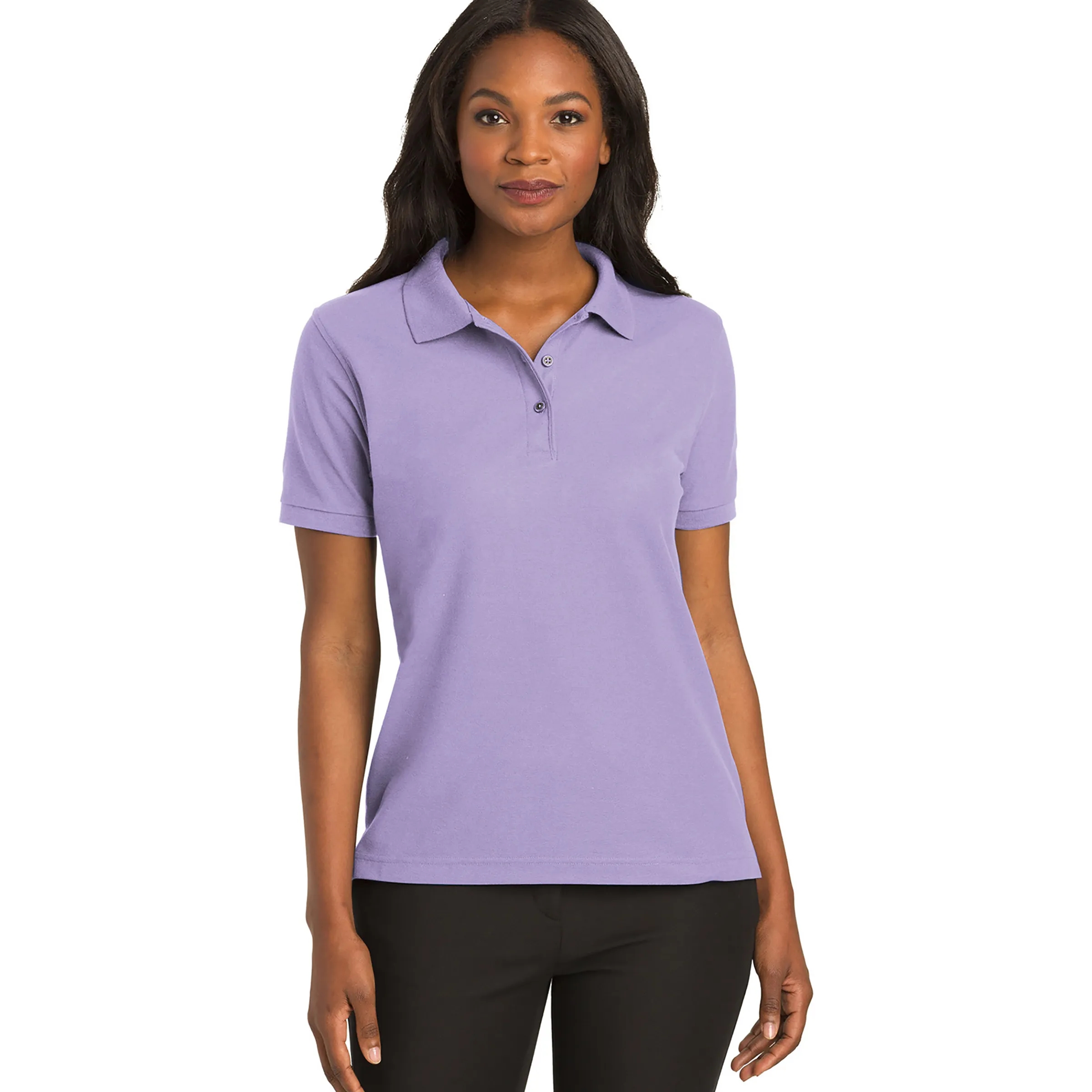 PORT AUTHORITY(R) LADIES SILK TOUCH(TM) POLO 4