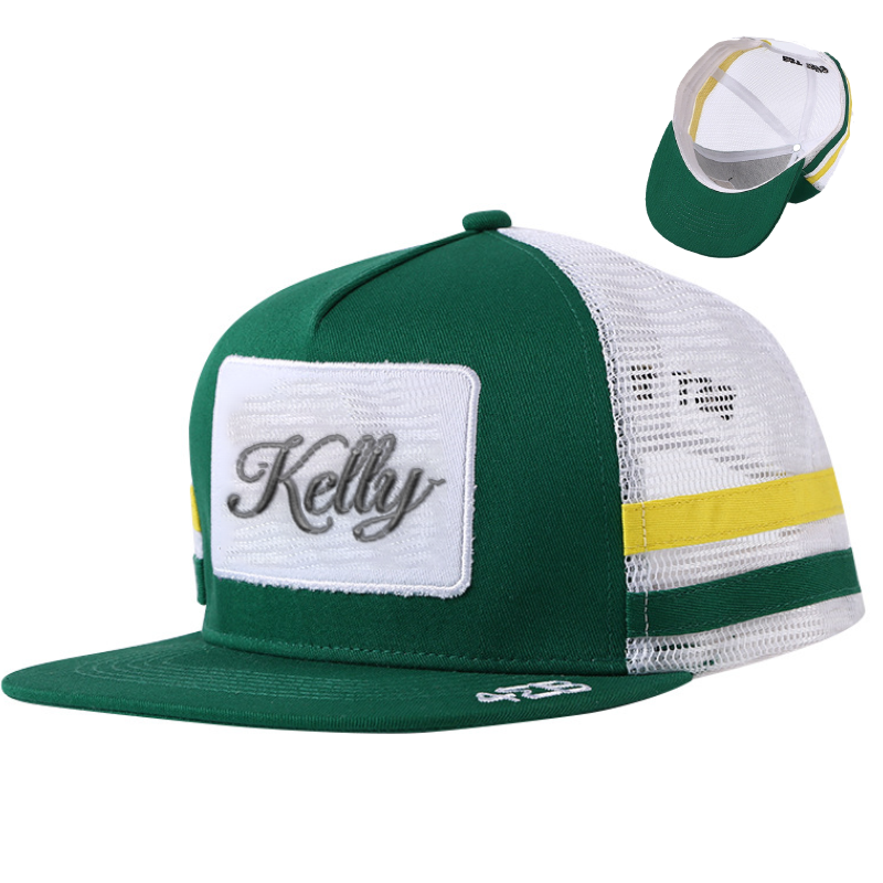 Cotton Embroidered Mesh Breathable Baseball Cap 2