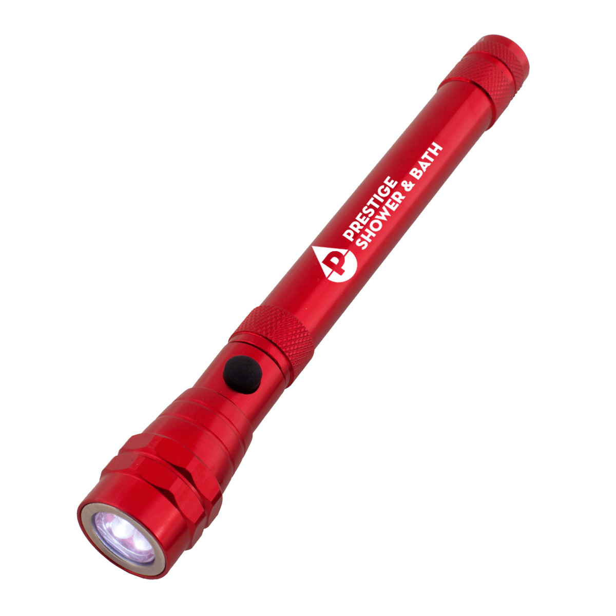 Telescopic Aluminum Flashlight With Magnet 2