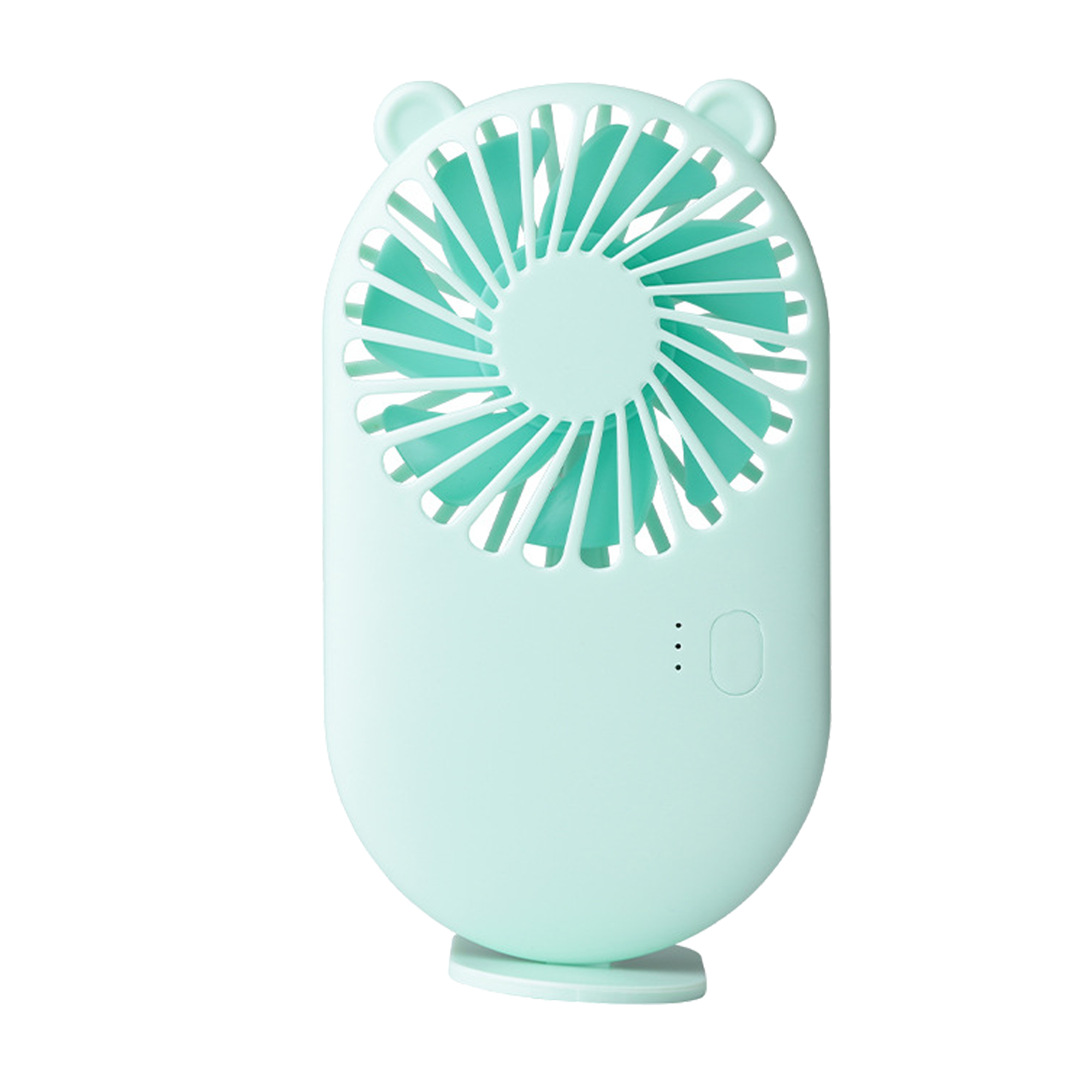 Mini Portable Handheld Fan With Cell Phone Stand 3
