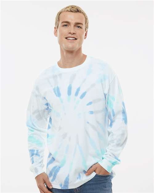 Unisex Tie-Dyed Long Sleeve T-Shirt - 2000 56