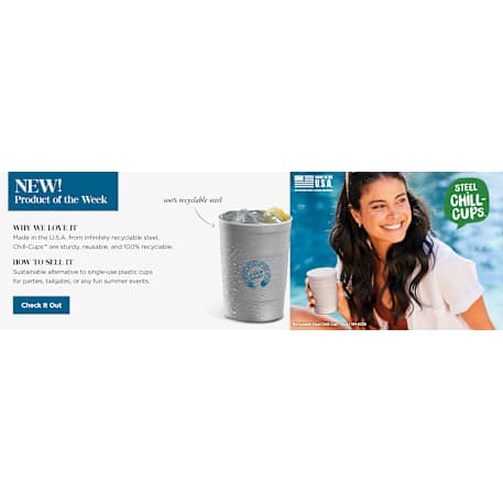 Recyclable Steel Chill-Cups™ 16oz 3