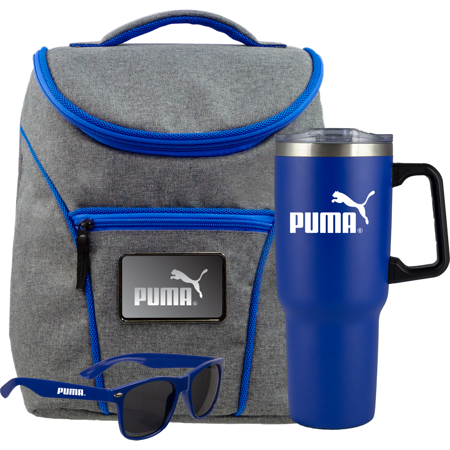 Outdoor Adventure Kit with Cooler Backpack, 40 oz Mug & UV Sunglasses 1