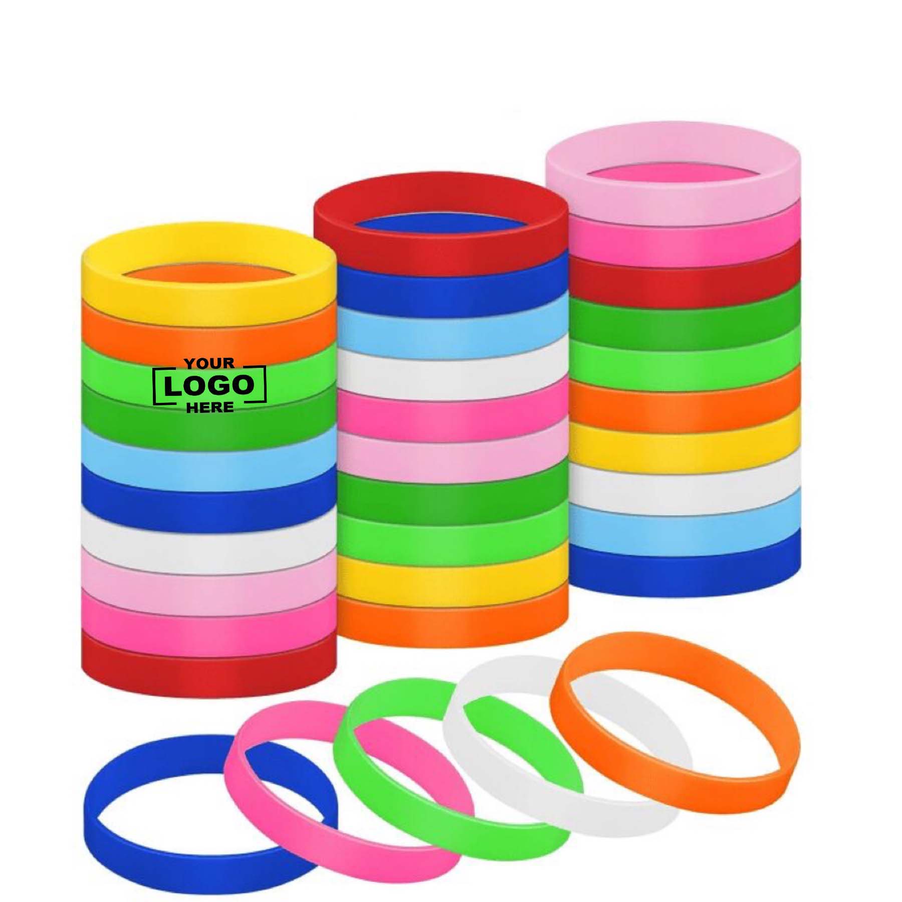 Custom Silicone Wristband Bracelet 2