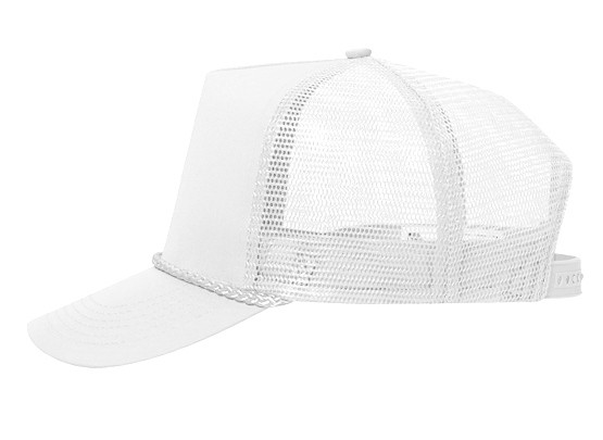 OTTO CAP® 5 Panel Mid Profile Mesh Back Trucker Hat 37