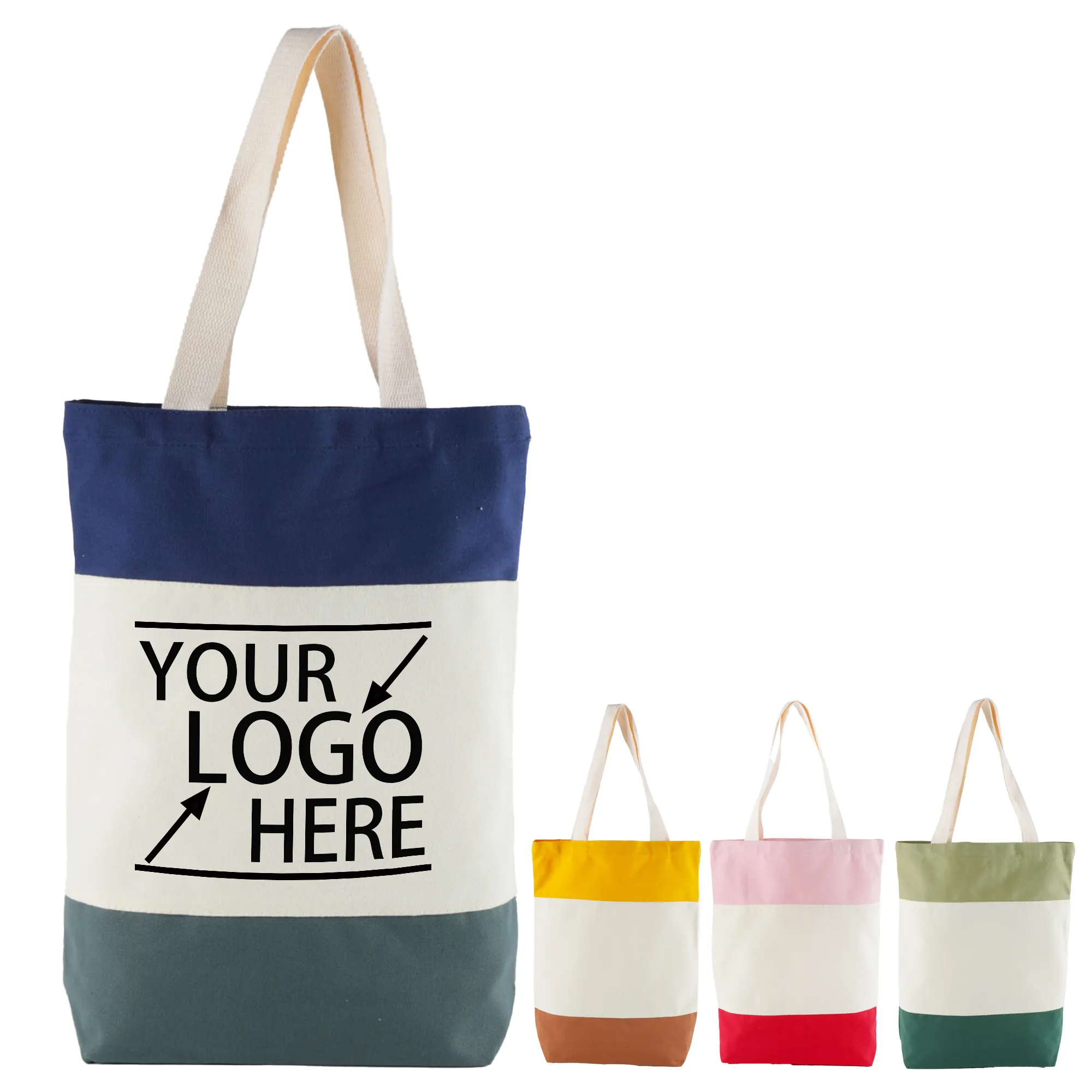 12oz Patchwork Shopping Bag