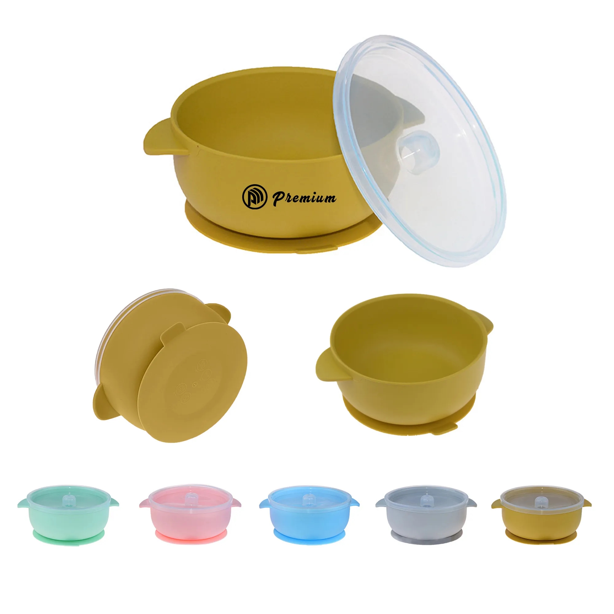 Baby Silicone Food Bowl