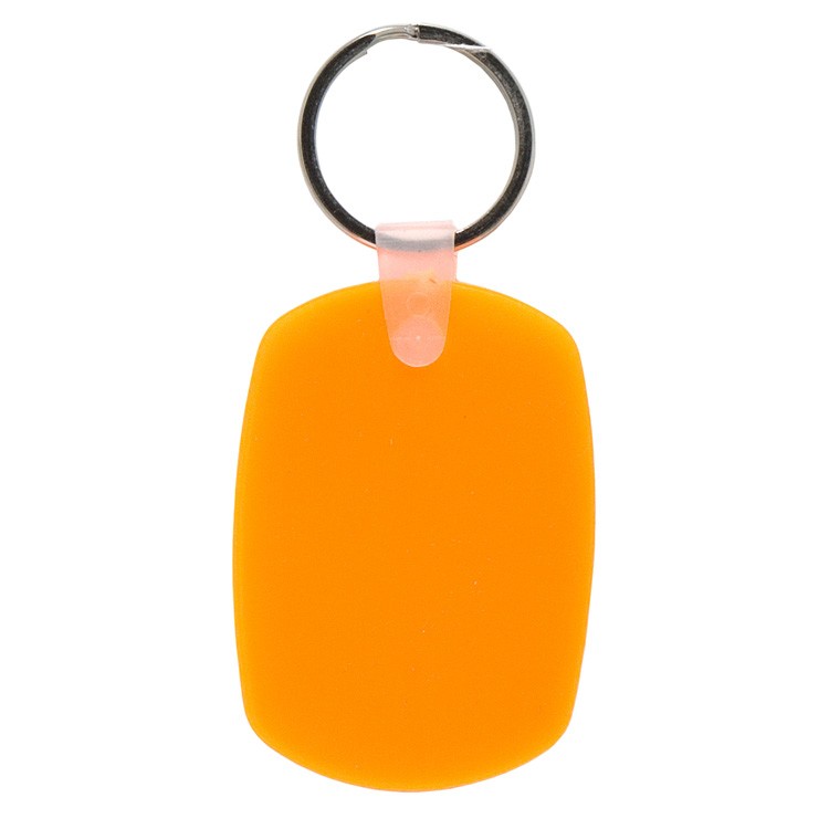 Soft Squeezable Key Tag (Oval) 11