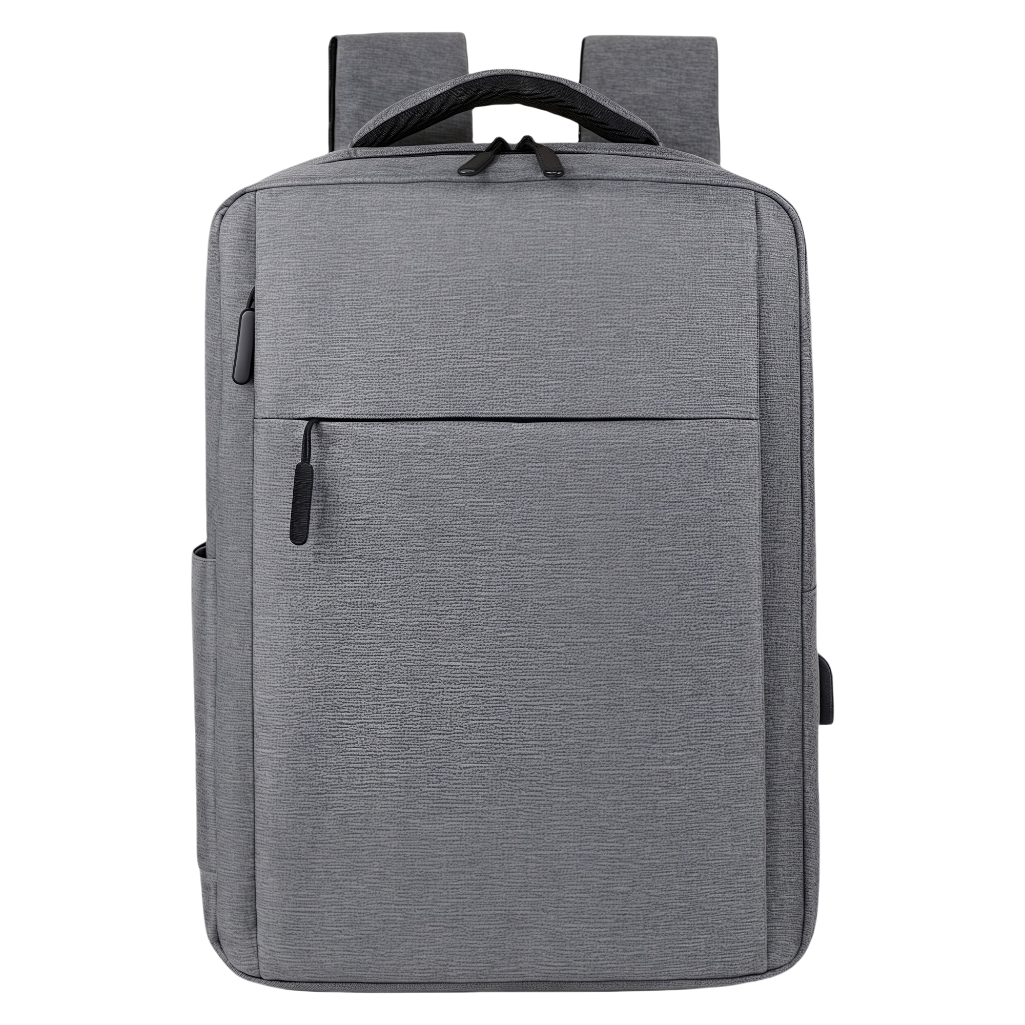 Stylish Business Backpack Large Capacity Water Resistant Durable Laptop Travel Backpack with Luggage 4