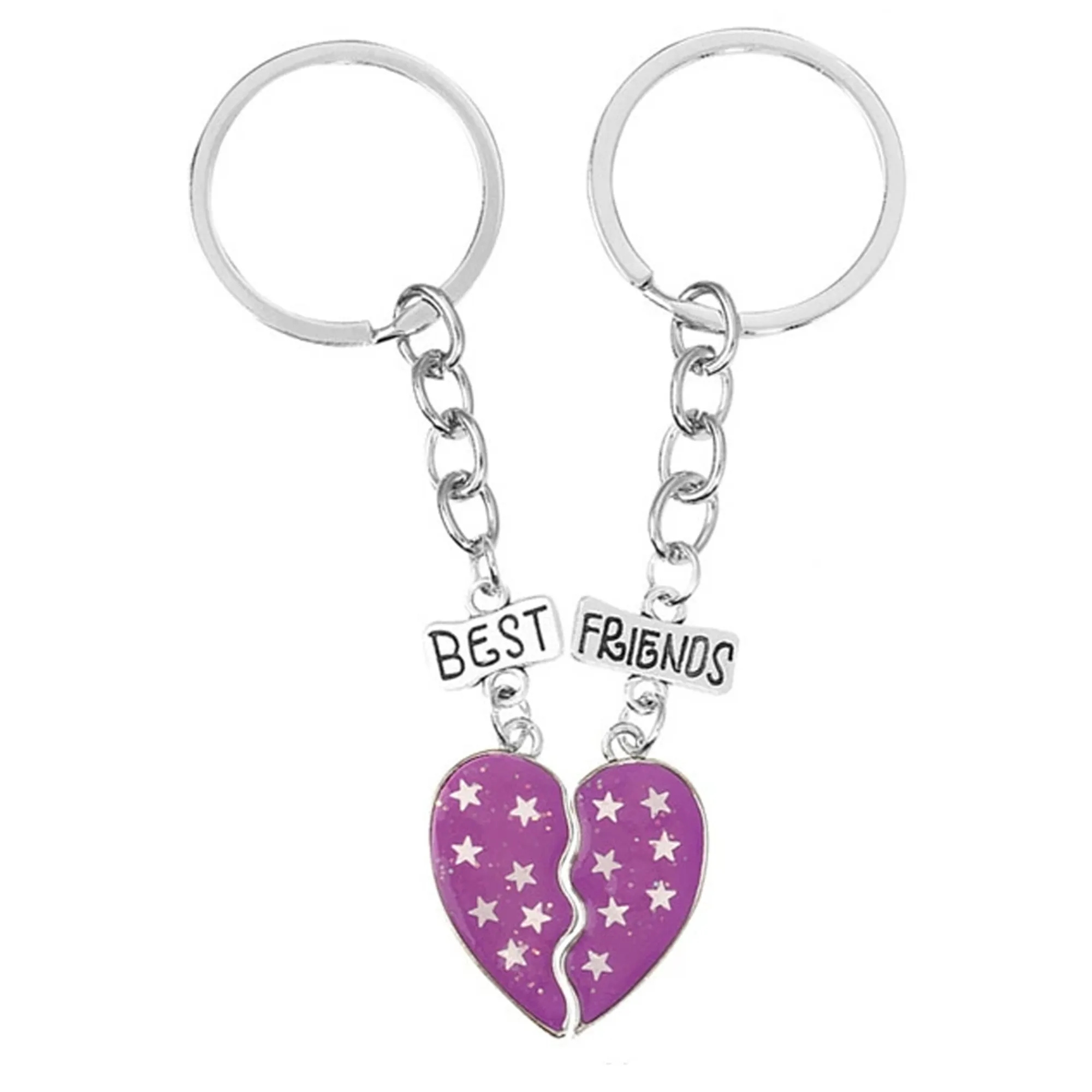 Gradient Heart Keychain 3