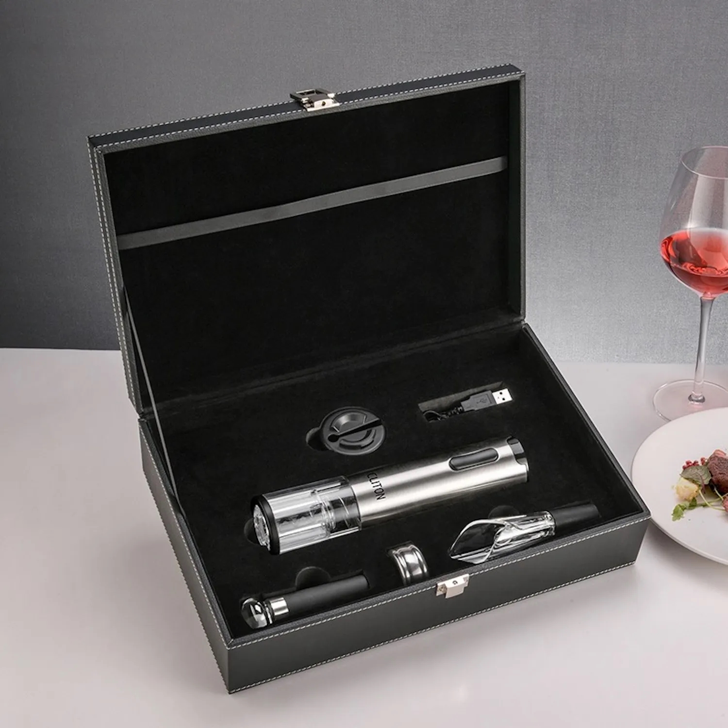 Electric Wine Bottle Opener 5 Kit 3