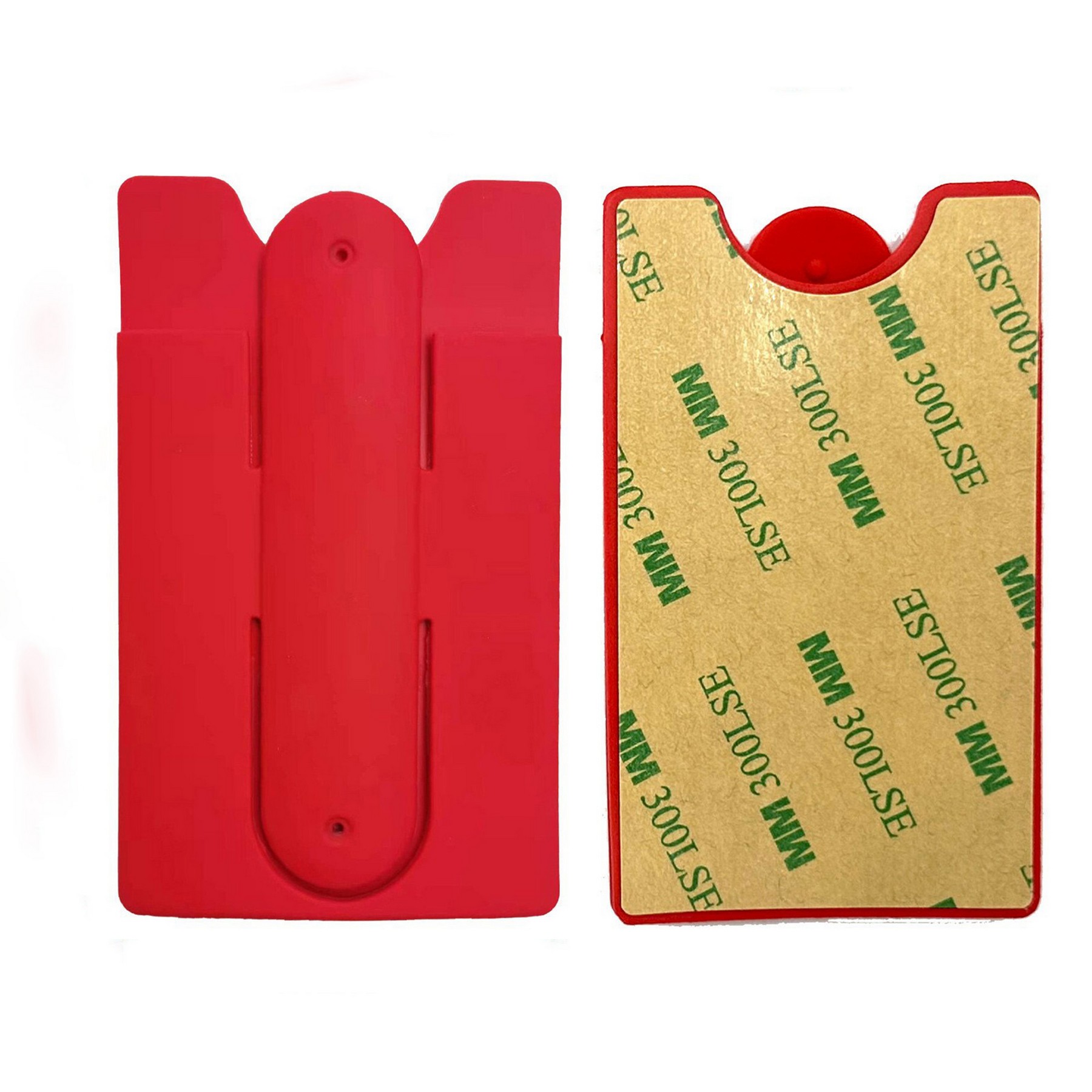 Silicone Mobile Wallet With Phone Kickstand 5