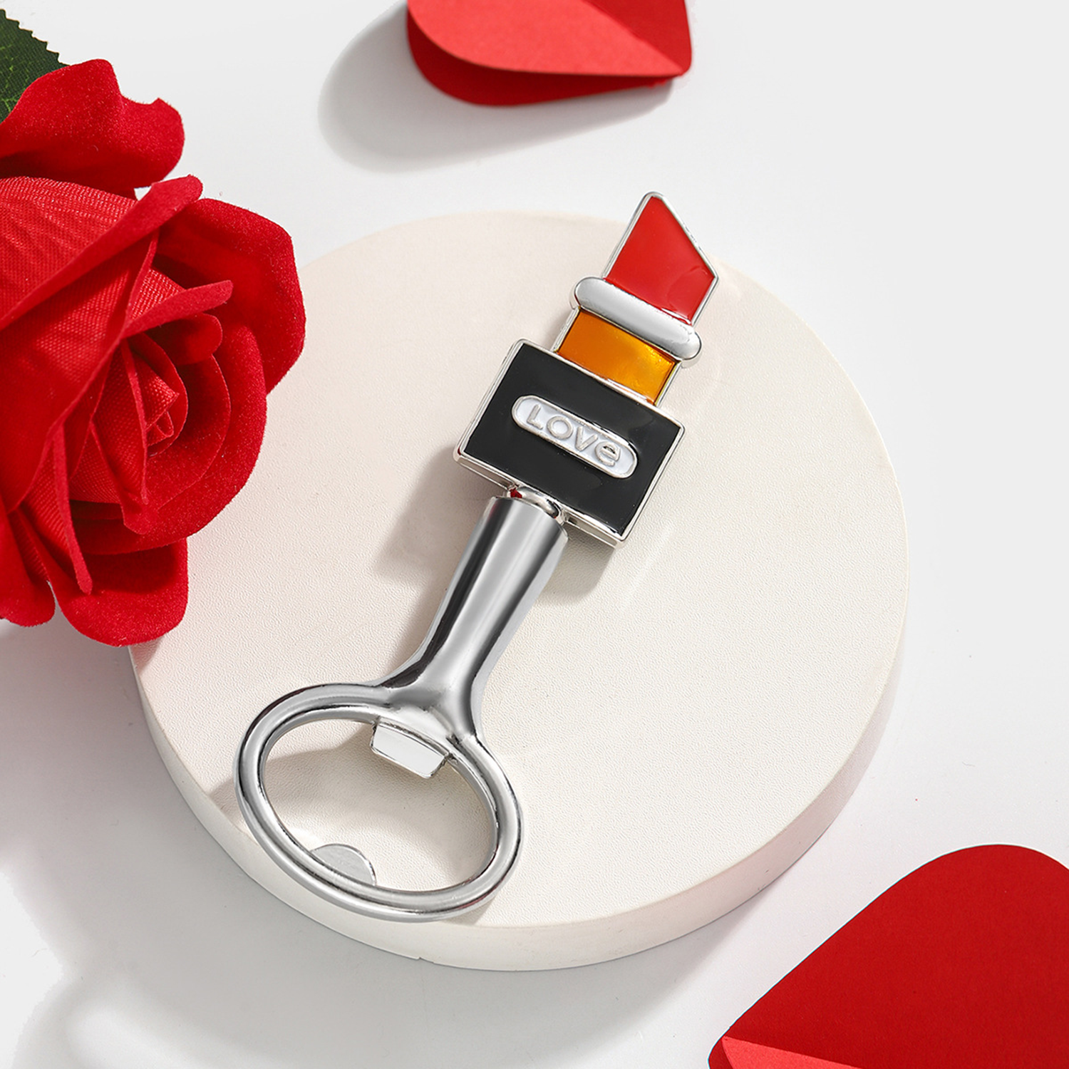 Creative Metal Lipstick Bottle Opener 1