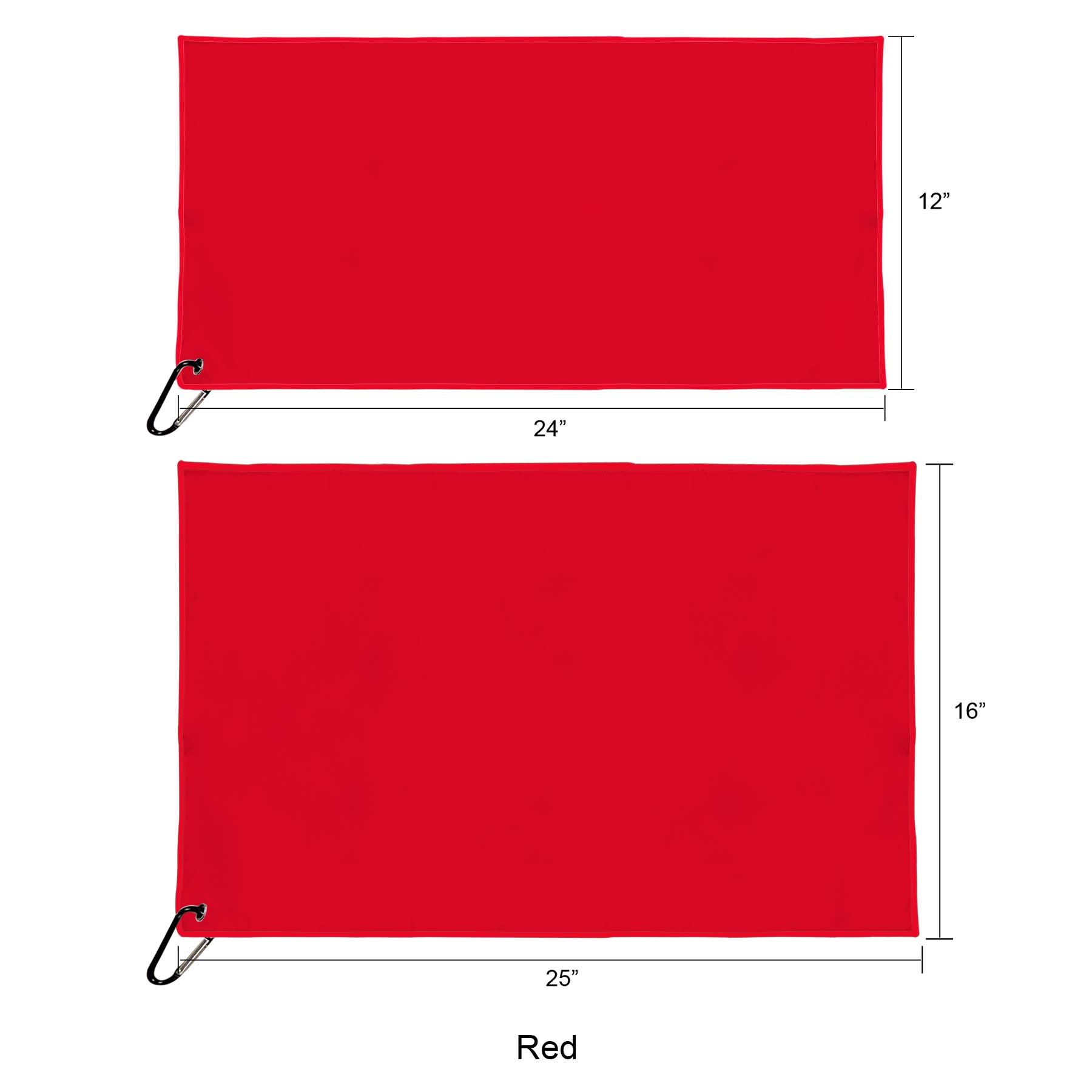 Free Shipping Full Color 200gsm Seude Microfiber Golf Towel 30