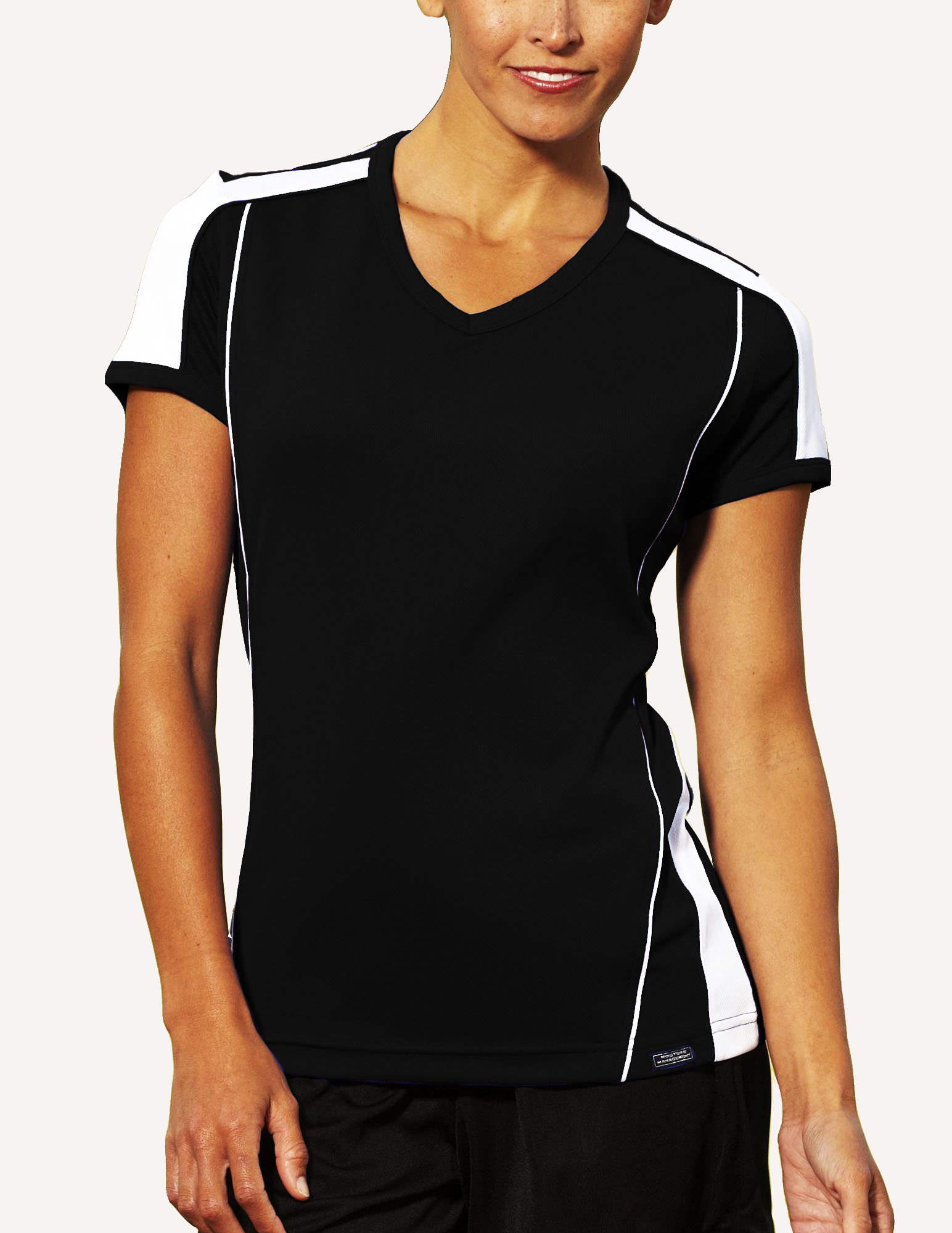 Ladies' Velocity Birds Eye Tee Shirt 8
